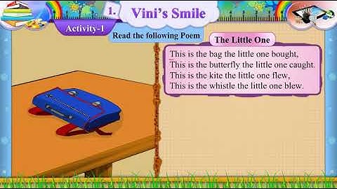 Std 7 Sem 1 English Unit 1 Vini