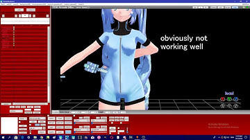 [MMD//PMXE] How to fix Twist Bones/x-rotational bones