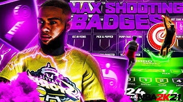 HOW TO GET MAX SHOOTING BADGES IN 1 DAY WITHOUT PLAYING MYCAREER IN NBA 2K21
