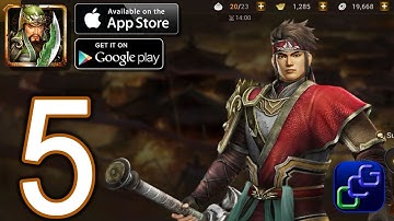 Dynasty Warriors Unleashed Android iOS Walkthrough - Part 5 - Campaign: Crusader War 6-10 (Normal)