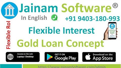 🔍 Flexible & Jumping Rate of Interest Setup in Jainam Software | Gold Loan Interest Calculation