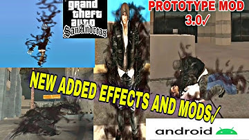 GTA SA ANDROID PROTOTYPE MOD 3.0 #gtasaandroid #gtasamods #gtasaprototypemod #androidgame