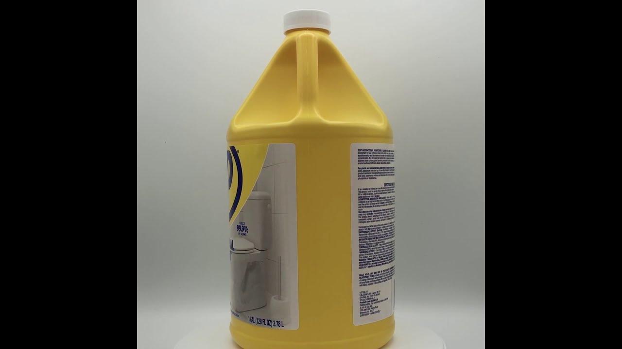 Zep Antibacterial Disinfectant 1 Gallon YouTube
