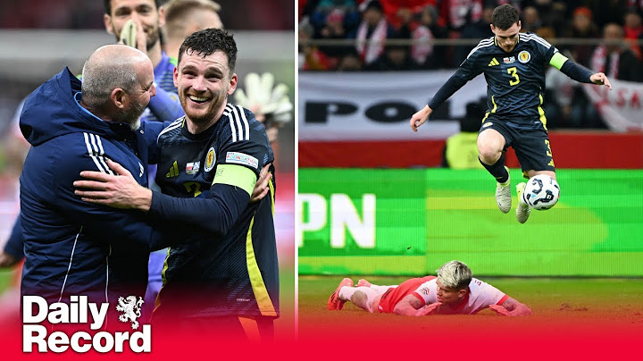 Poland 1 Scotland 2 as last-gasp Andy Robertson header seals stunning Warsaw win