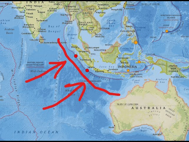 Java Trench Map, Location, Depth Britannica, 56% OFF