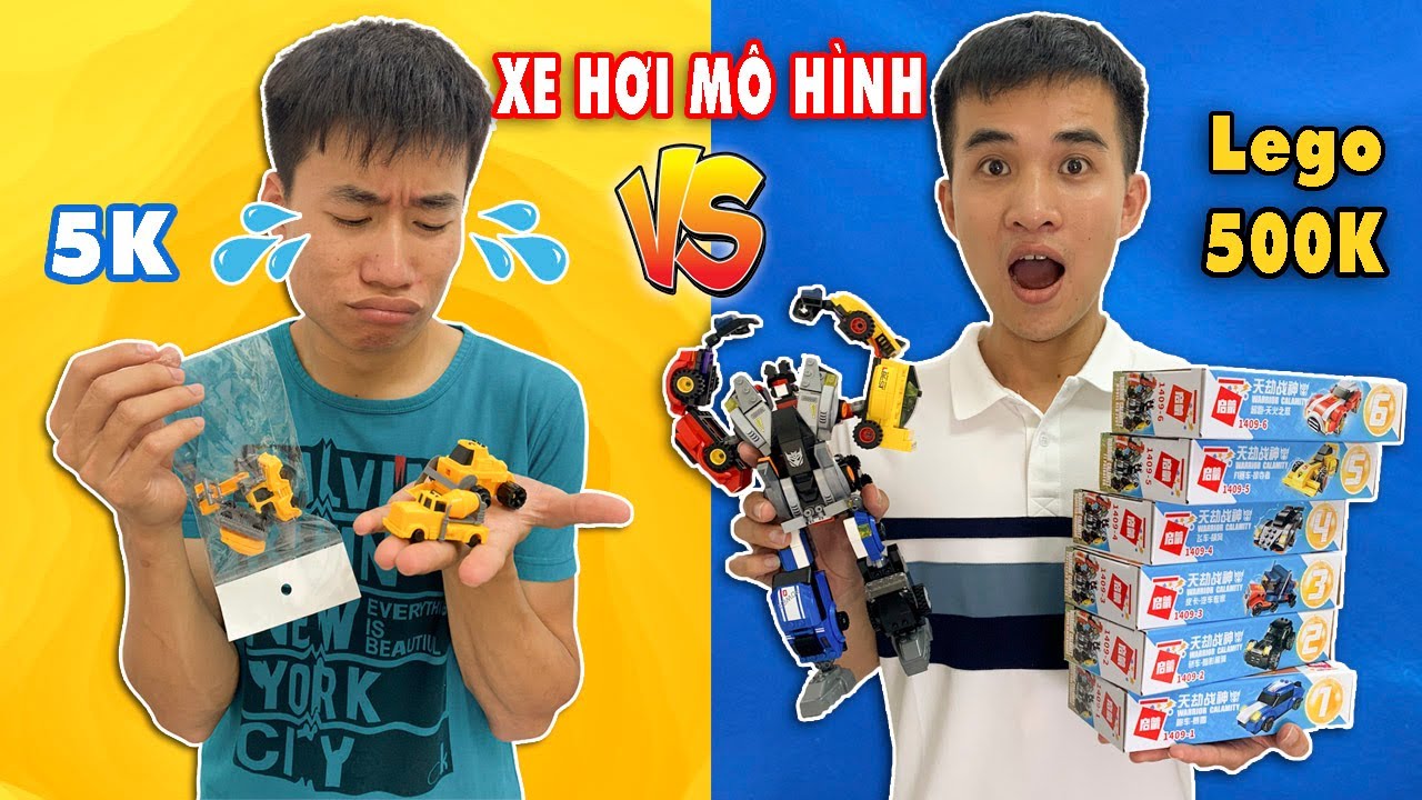 Mua bộ đồ chơi lắp ghép ráp lego mô hình siêu nhân nhà xe robot cho bé ở  đâu giá rẻ tphcm