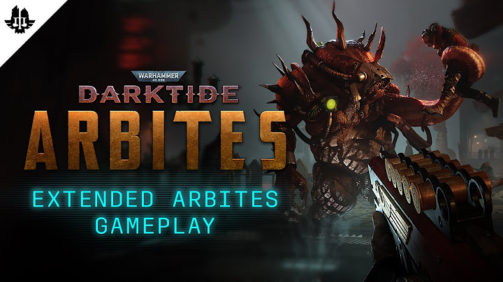 Warhammer 40,000: Darktide - Extended Arbites Gameplay