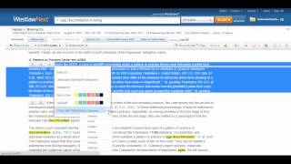 WestlawNext Tips and Tricks