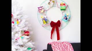 Fun Christmas Cards and Christmas Card Wreath with Sarah Hearts