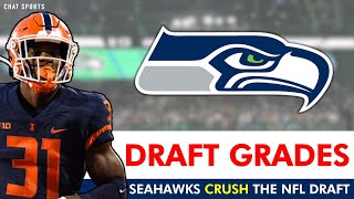 Seahawks Draft Grades: All 7 Rounds From 2023 NFL Draft Ft. Devon Witherspoon \& Jaxon Smith-Njigba