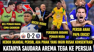 TEGA! AREMA FC BUAT PERSIJA GAGAL JUARA❗️Persebaya Ancam Papan Atas😱 Persib Dituduh Anak PAPA Erick🫣