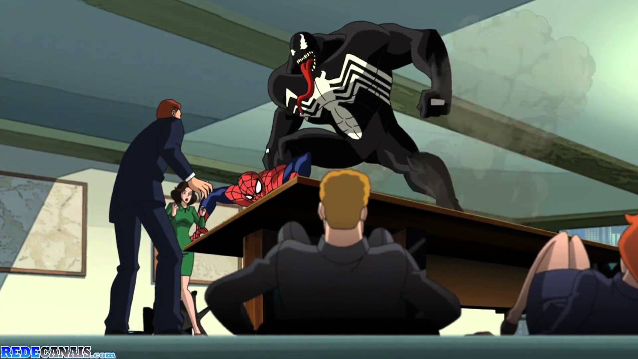 Ultimate Homem Aranha - Homem Aranha Vs Venom (Parte 2) - YouTube