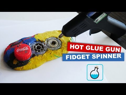 Awesome Hot Glue Gun Life Hacks. How To Make A Fidget Spinner. Simple Lifehacks