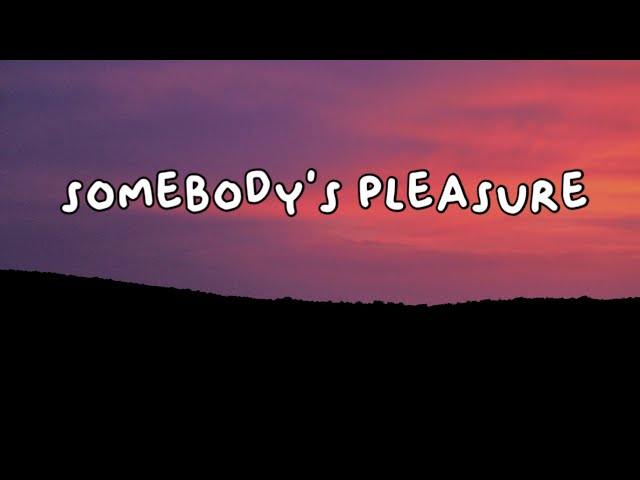 Aziz Hedra - Somebody's Pleasure (Lirik Lagu) class=