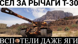 картинка: Т30-ОТРЫВ БАШКИ ПО УРОНУ НА ПТ 9 УРОВНЯ!