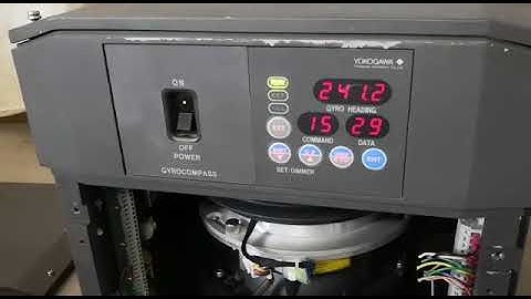 Gyro Yokogawa CMZ 700 tested at our workshop