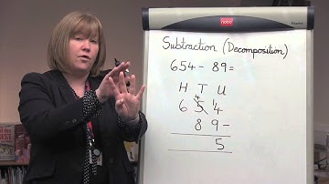 Subtraction by Decomposition (NO Zeros on the Top Line)