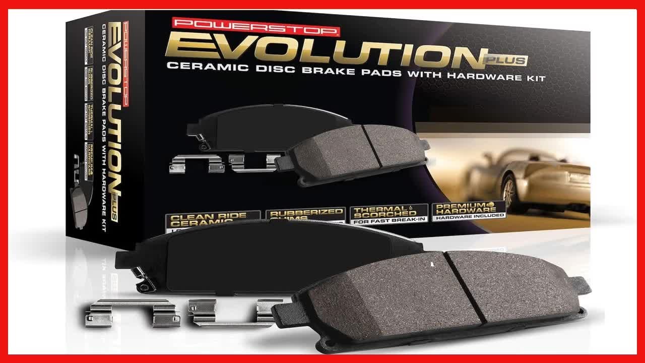 Power Stop 18-19 Kia Stinger Front Z17 Evolution Ceramic Brake Pads w/Hardware main image 1