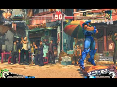 Ultra Street Fighter IV battle: Dee Jay vs M. Bison