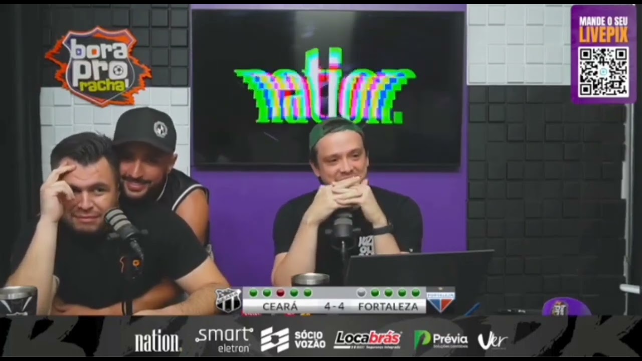 TORCEDORES DO CEARA NARRANDO GOL DO FORTALEZA CAMPEÃO CEARENSE 