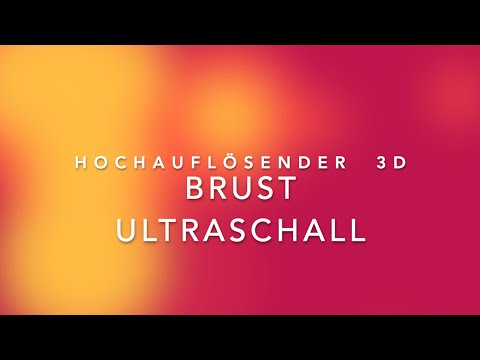 Hochauflösender 3D Brust Ultraschall
