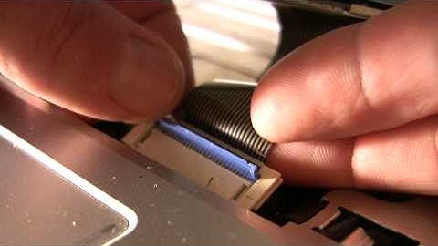 Zif connector - releasing a ribbon (HD)