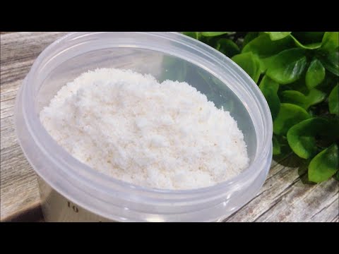 แป้งมะพร้าว | How to make Coconut 🥥 Powder |วิธีทำ แป้งมะพร้าว | by ครัวสุขใจ