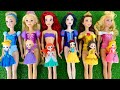 Cute Miniatures Disney Princess Frozen ELSA &amp; Annall! elsa satisfying unboxing