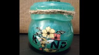 Resin Jar and testing DTF stickers by SW Crafting 217 views 4 months ago 30 minutes
