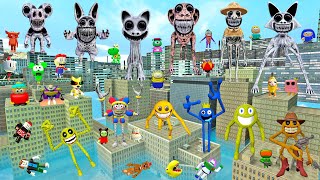 🏪 Flooded Big City Zoonomaly Monsters Roblox Innyume Smiley's 3D Sanic Clones Spartan Kicking Gmod !