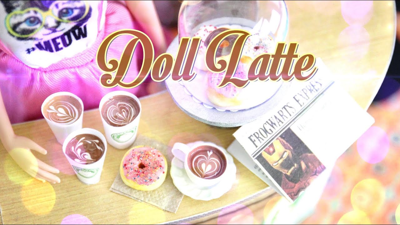 DIY  How to Make: Doll Latte  Handmade  Doll  Crafts  YouTube