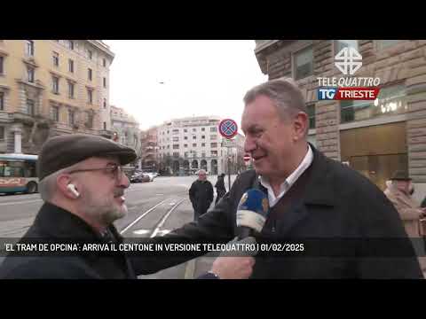 'EL TRAM DE OPCINA': ARRIVA IL CENTONE IN VERSIONE TELEQUATTRO | 01/02/2025