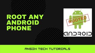 Root Any Android Phone without data loss!!! - YouTube
