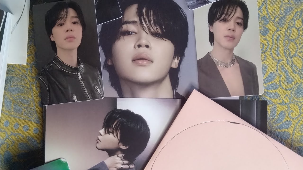 unboxing Jimin's first solo album "Face" YouTube