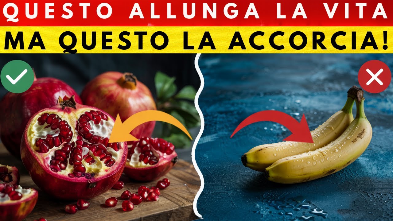 OVER 60? 4 FRUTTI CHE DEVI ASSOLUTAMENTE MANGIARE E 4 CHE NON DEVI MAI ...