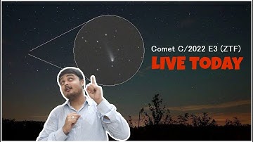 Green Comet 2023 c/2022 e3 ZTF caught on Camera - United States of America USA