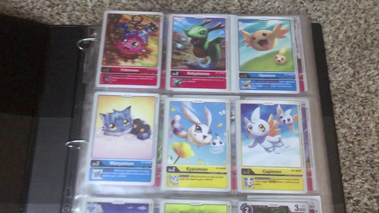 Digimon Card Game (English) Card Set BT1 Set Progressions! YouTube