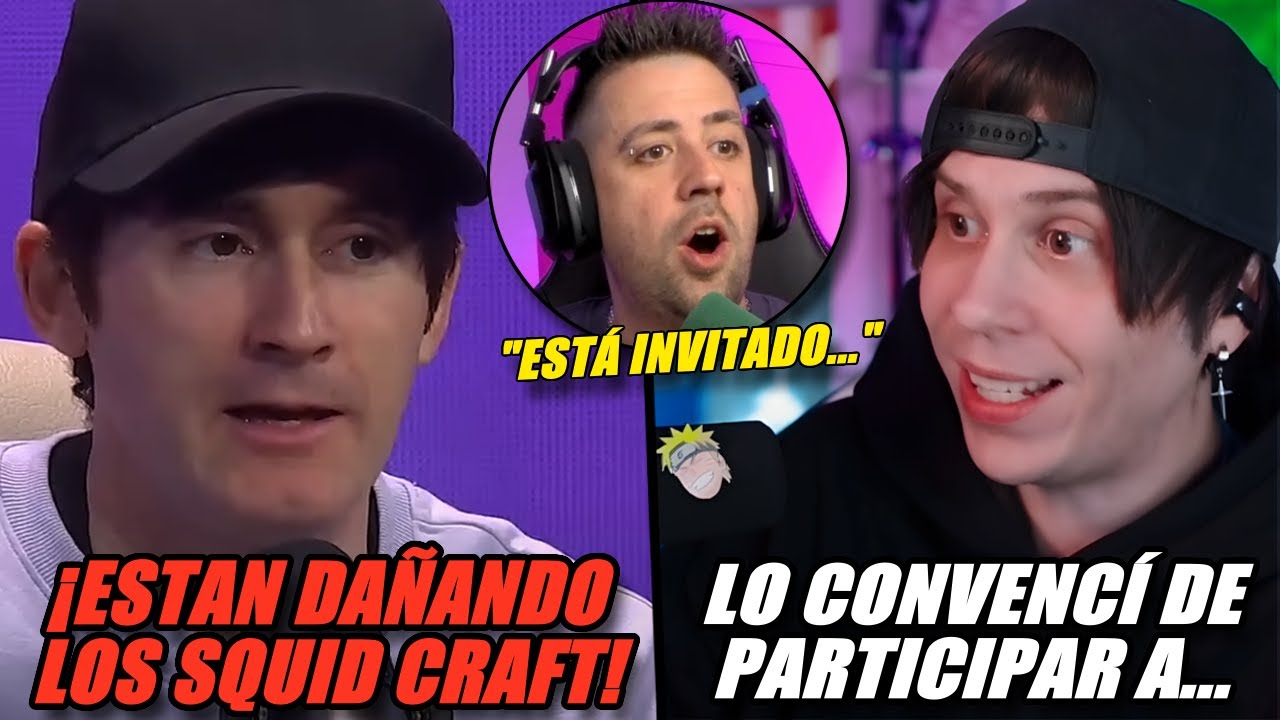 LUZU EXPLOTA Contra Los SQUID CRAFT! 😱 | RUBIUS Lanza GUIÑO a VEGETTA777 | AURON Sobre ILLOJUAN.