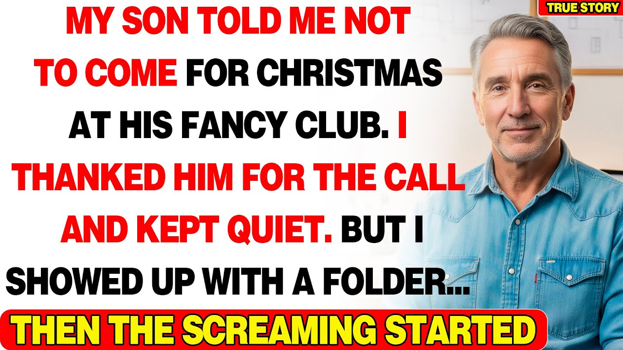 My Son Said 'Christmas Is Just for My Real Family Now' — So I Canceled the Mortgage Payment