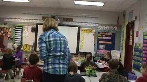 Sarah Ford, Literarry Lesson in Classroom