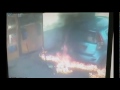 Israeli women sets pump on fire at Jerusalem gas station   POLICE HANDOUT OF CCTV Reuters