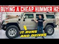 I bought the cheapest hummer h2 in the country its rough