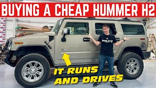 I Bought The CHEAPEST Hummer H2 In The Country *It's Rough*
