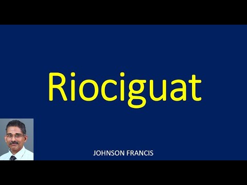 Riociguat - for Chronic Thromboembolic Pulmonary Hypertension