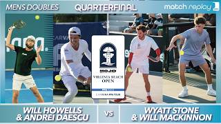 Andrei Daescu & Will Howells vs Wyatt Stone & Will Mackinnon PPA Virginia Beach Open | Quarterfinal