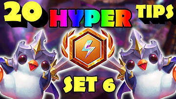 20 TIPS / TRICKS for TFT Set 6 Hyper Roll : Gizmos and Gadgets