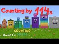 Counting by 114s song  minecraft numberblocks counting songs  math and number songs for kids