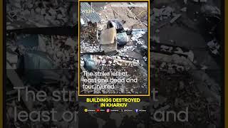 Buildings destroyed in Kharkiv after Russian missile attack | WION Shorts