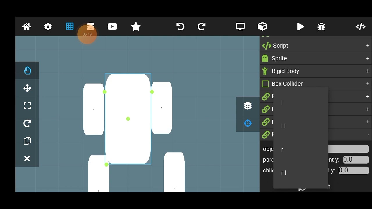 how to make ragdoll in max2d - YouTube