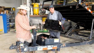 MY MISTAKES = YOUR LAUGHS! Trailer Tool Box Repair!